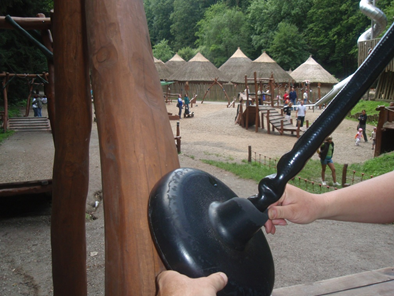 Chybně seřízený dojezd u lanovky 